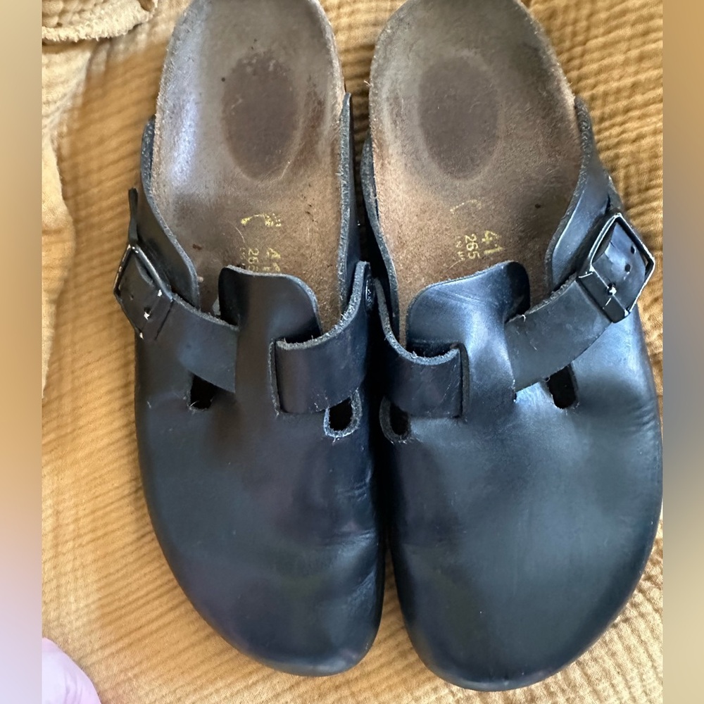 Birkenstock Boston clogs size 41 Black